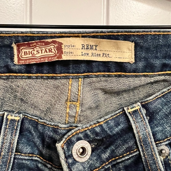 Big star jeans style Remy low rise size 26L - Picture 4 of 7